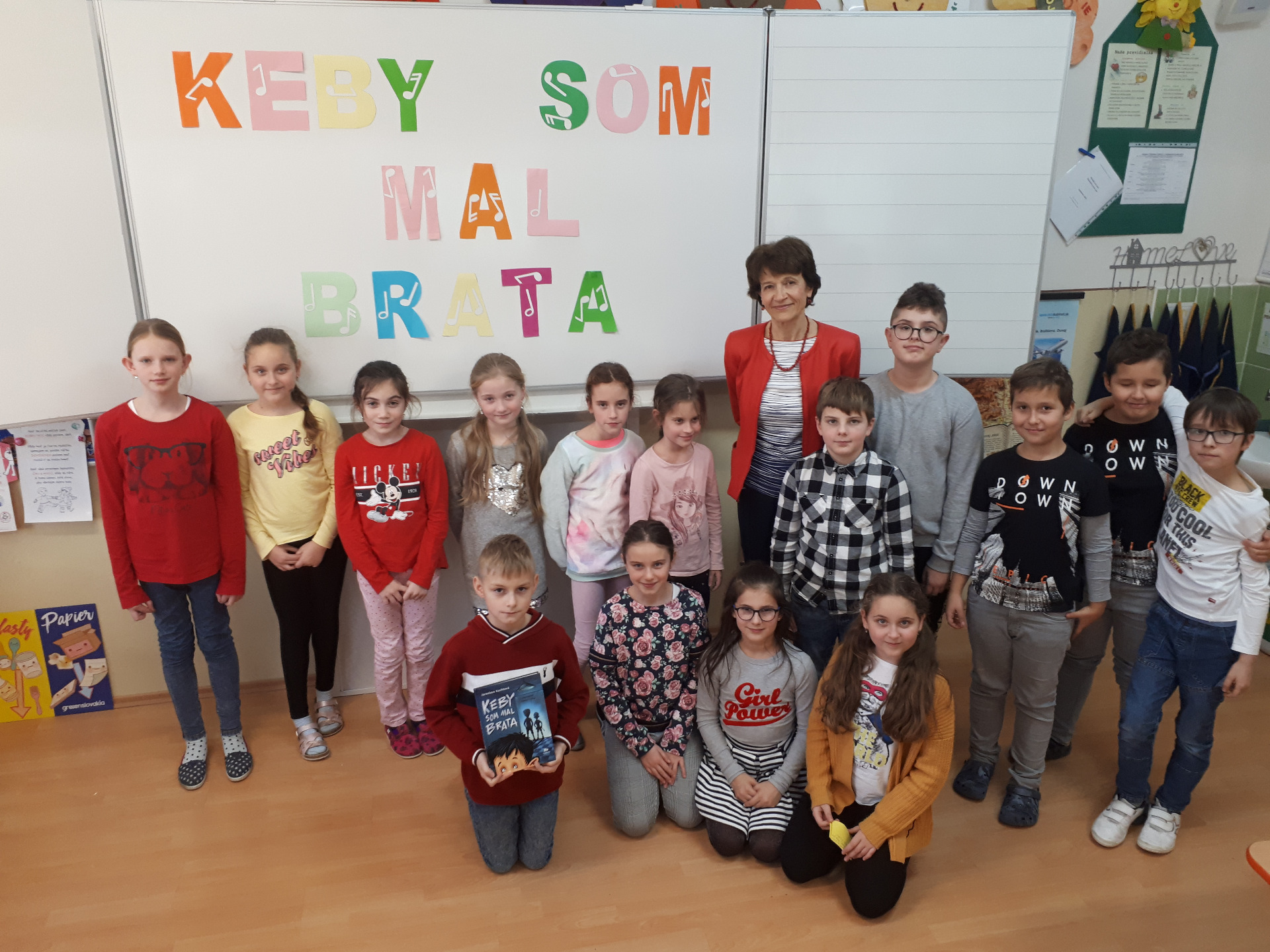 11. december - beseda so spisovateľkou Janou Kuchtovou, autorkou knihy, ktorú sme prečítali: Keby som mal brata :)